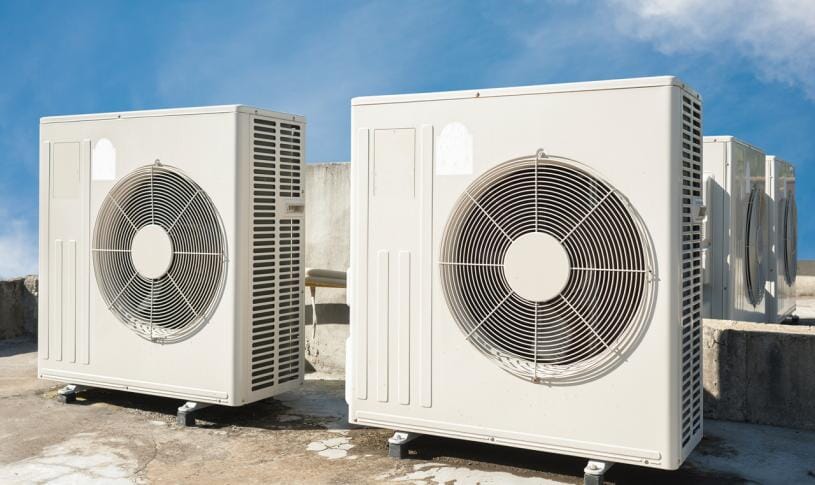 Commercial - air conditioners on roof